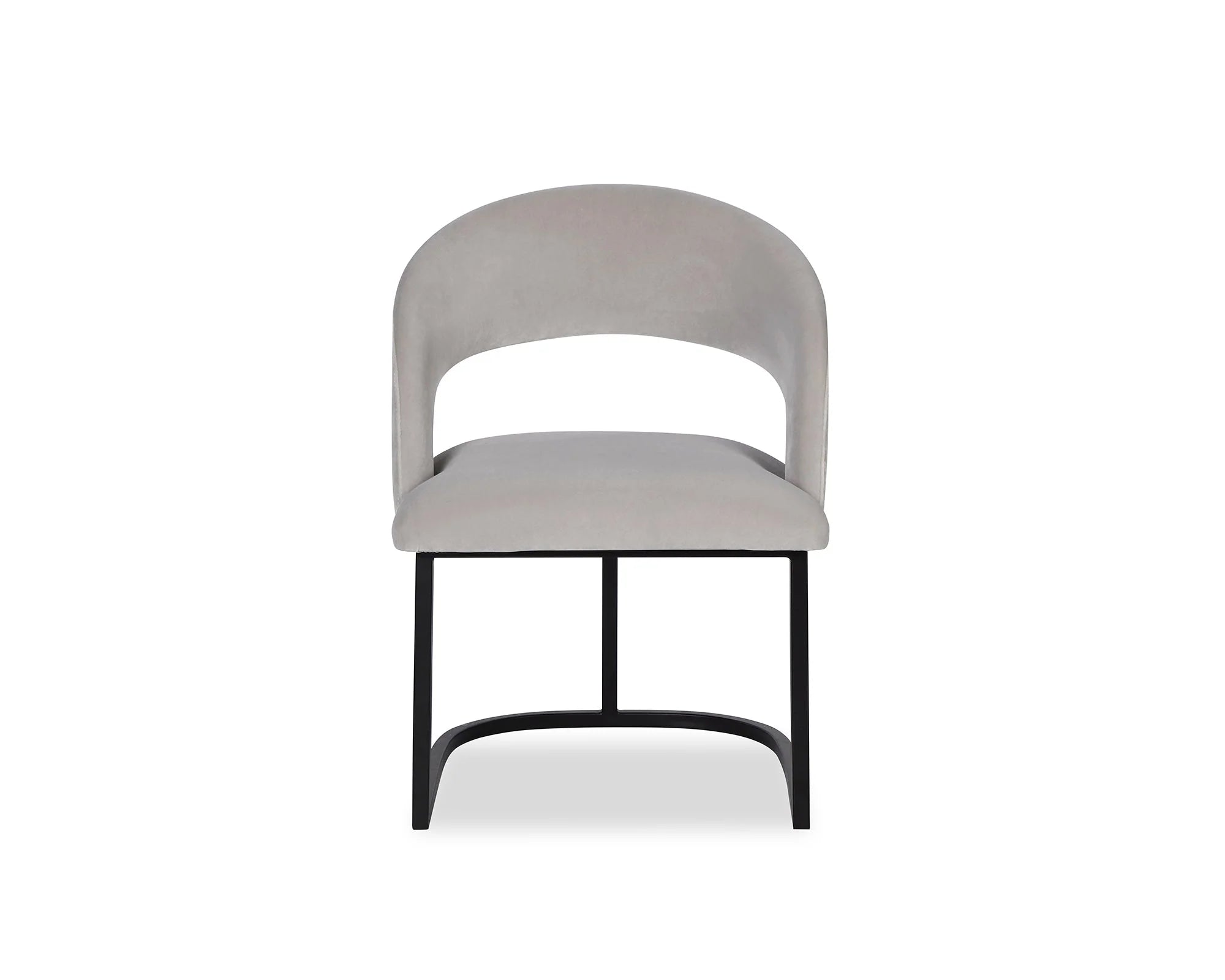 Alfie Gainsborough Dorian Grey Velvet Dining Chair