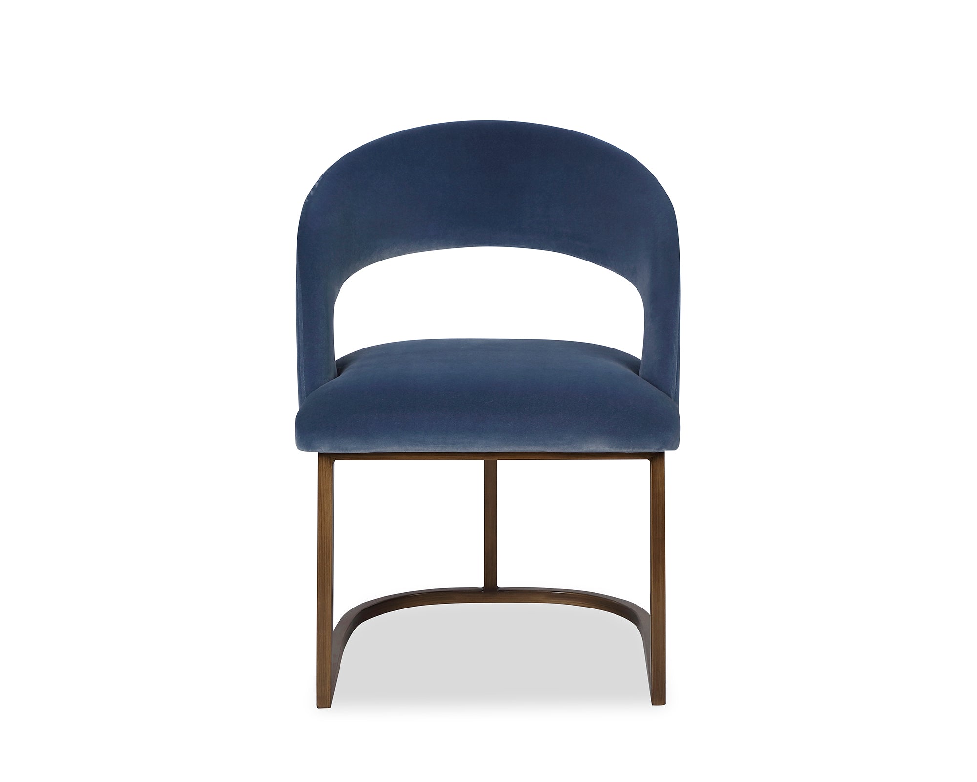 Alfie Dining Chair - Gainsborough Cobalt Blue Velvet