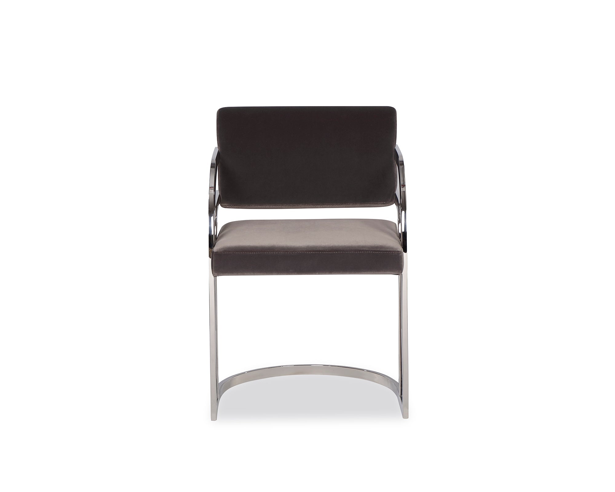 Dylan Dining Chair - Gainsborough Grey, Steel