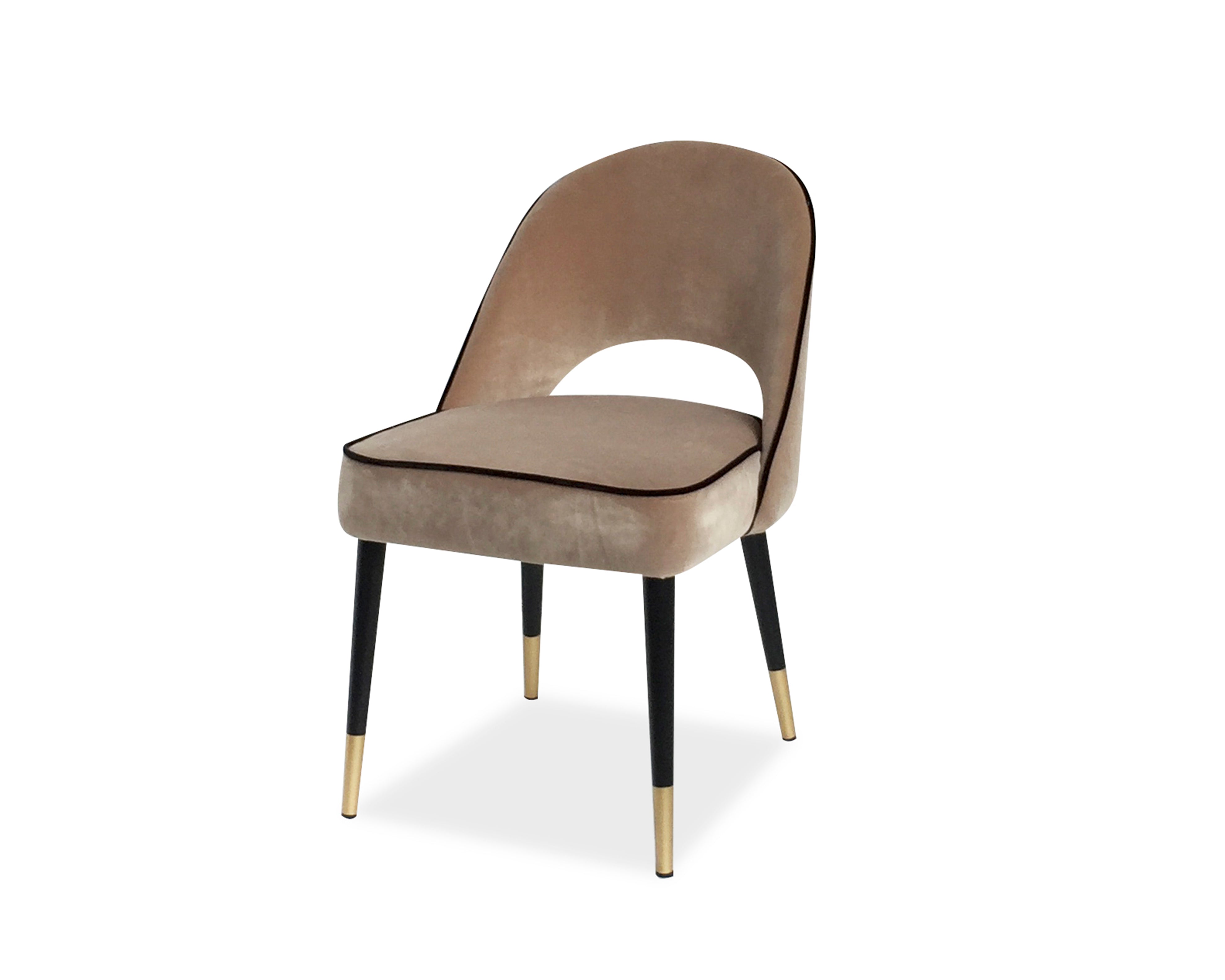 Yves Dining Chair set of 2 - Gainsborough Tobacco
