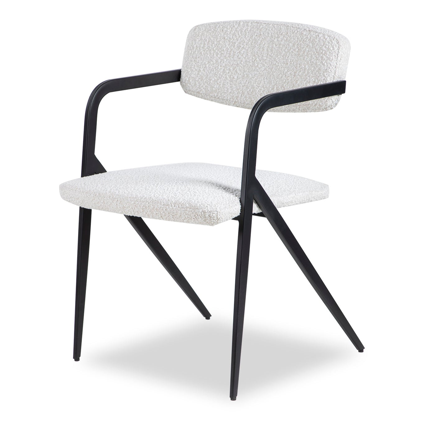 Alpar Sand Cream Boucle Dining Chair