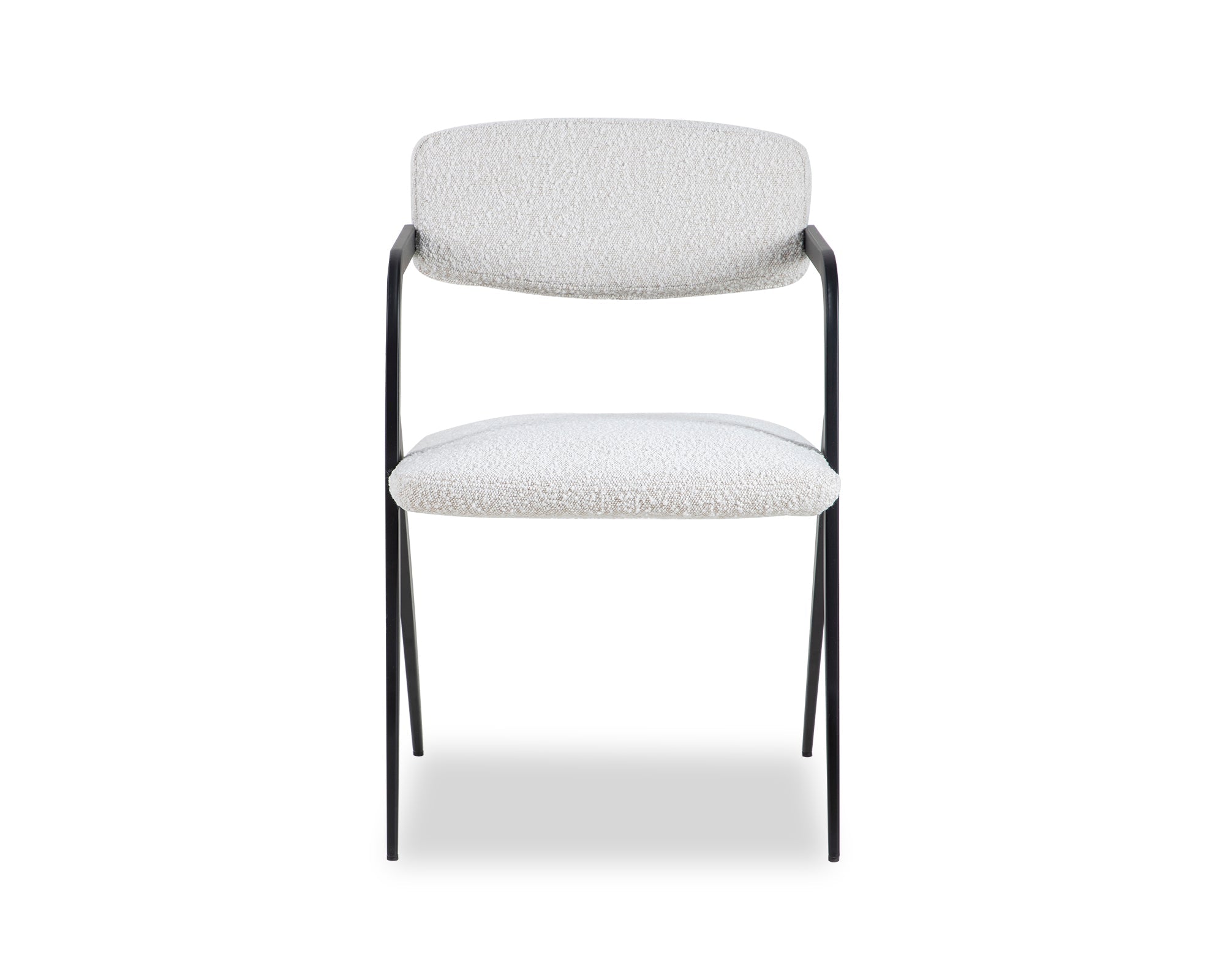 Alpar Dining Chair - Sand Cream Boucle