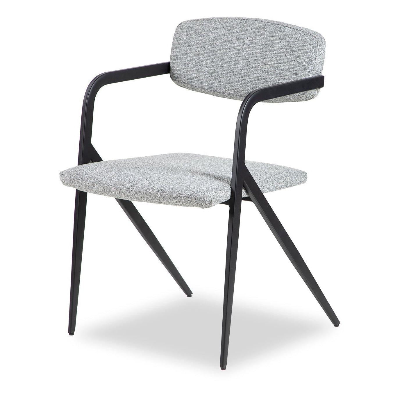 Alpar Emporio Grey Linen Look Dining Chair