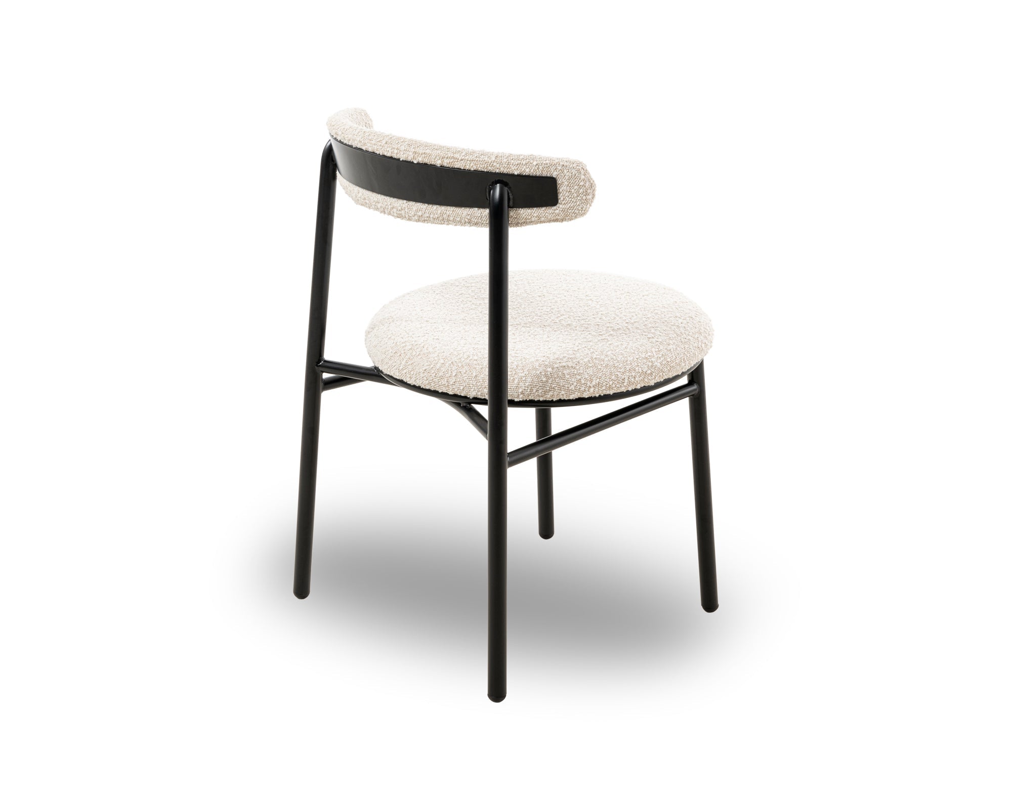 Nook Dining Chair set of 2 - Boucle Sand