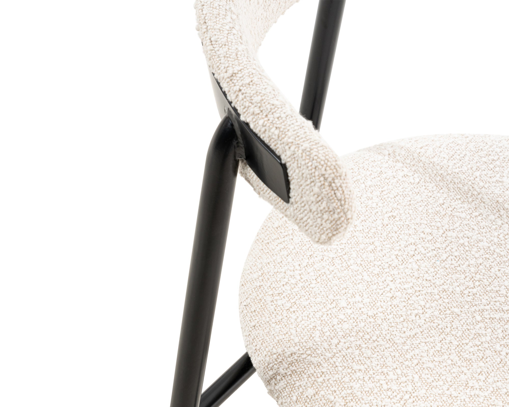 Nook Dining Chair set of 2 - Boucle Sand