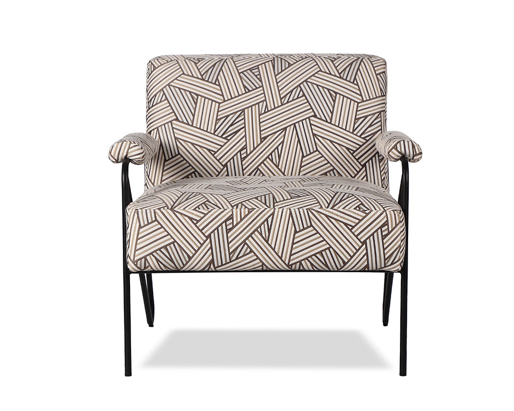 Kemper Armchair - Geo Beige