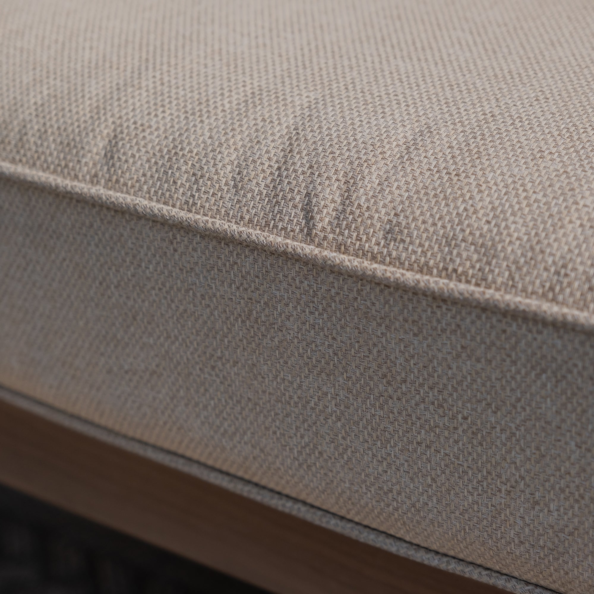 Havana Natural Linen Outdoor Corner Sofa Set Large