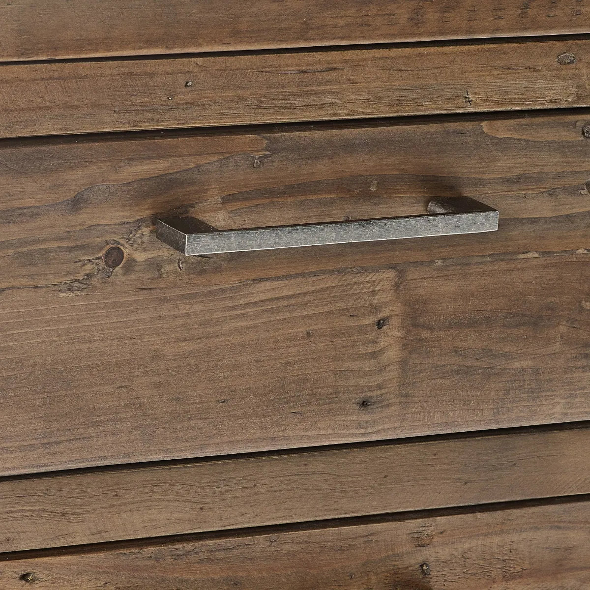 Barnes Pine Wood Bedside Table | 3 Drawers