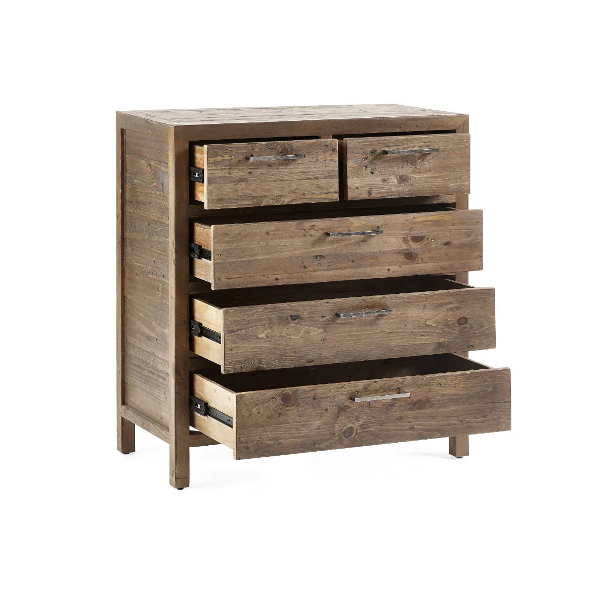 Barnes Pine Wood Chest of Drawers | 5 Drawers