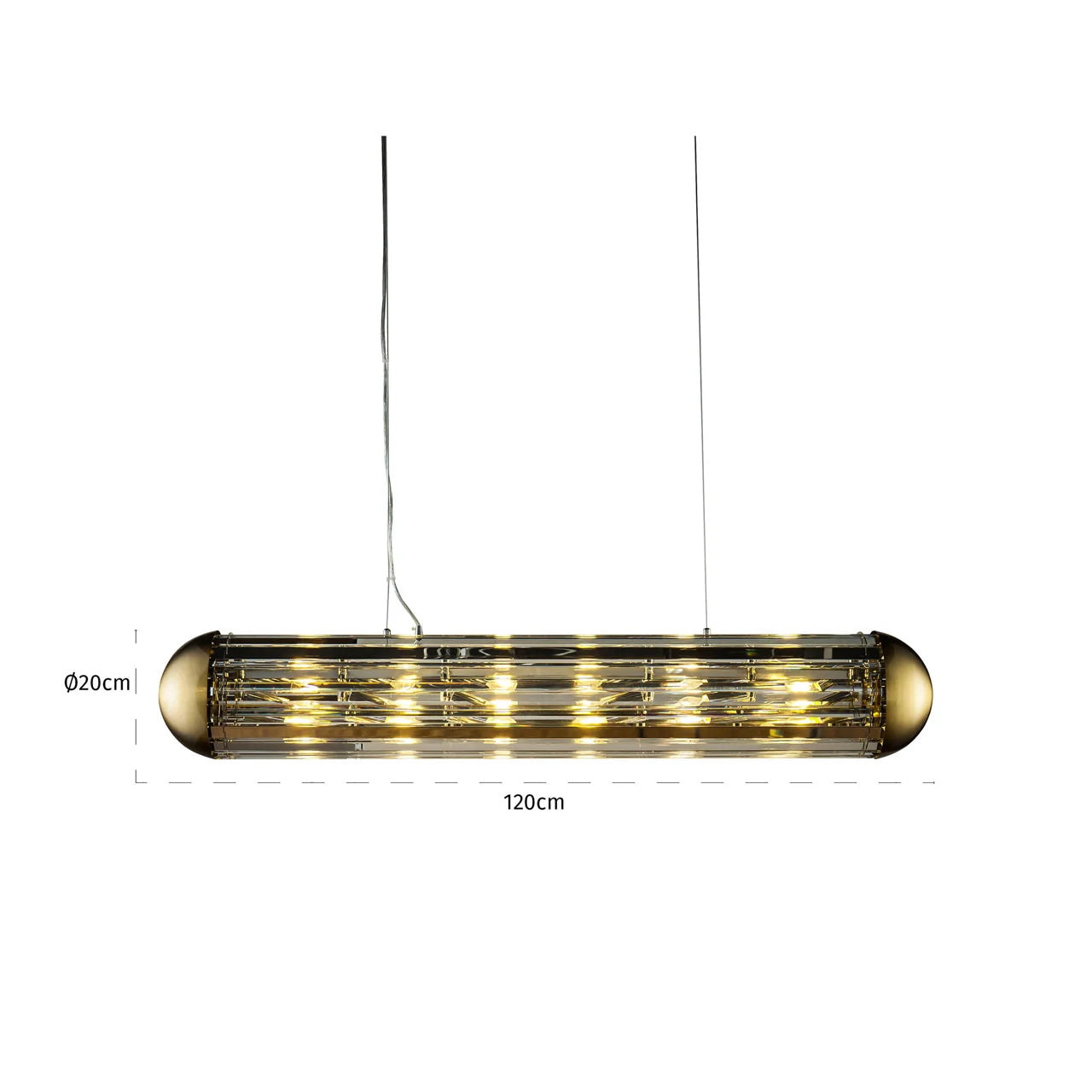 Richmond Interiors Chandelier Mula Bronze