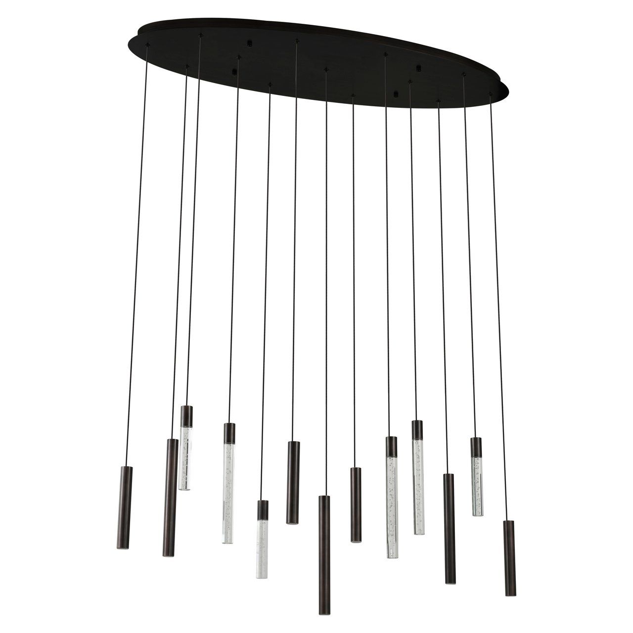 Chandelier Oxley bronze large