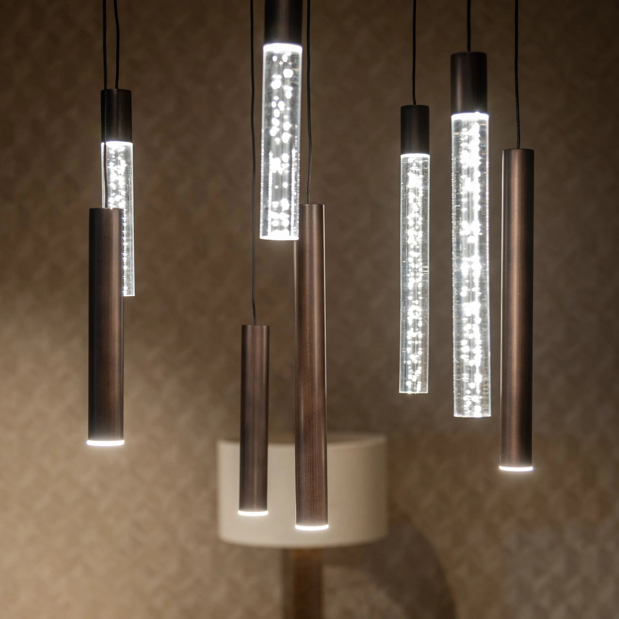 Richmond Interiors Oxley Bronze Chandelier | Small