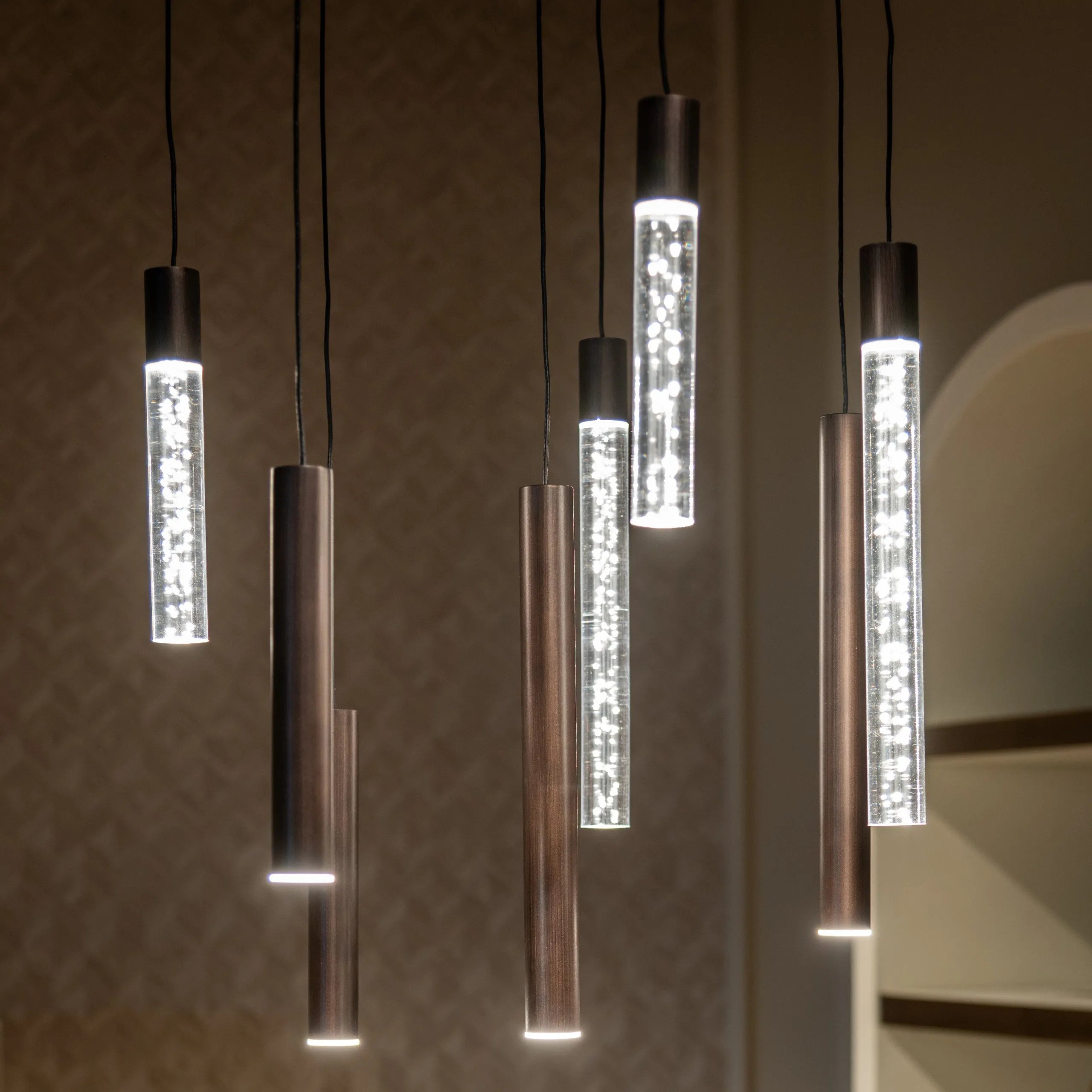 Richmond Interiors Oxley Bronze Chandelier | Small