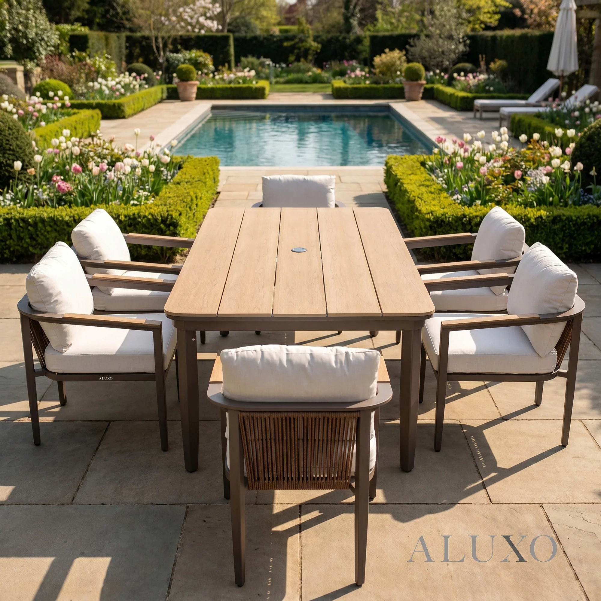 Hemera Outdoor Range - 6 Seater Dining Set