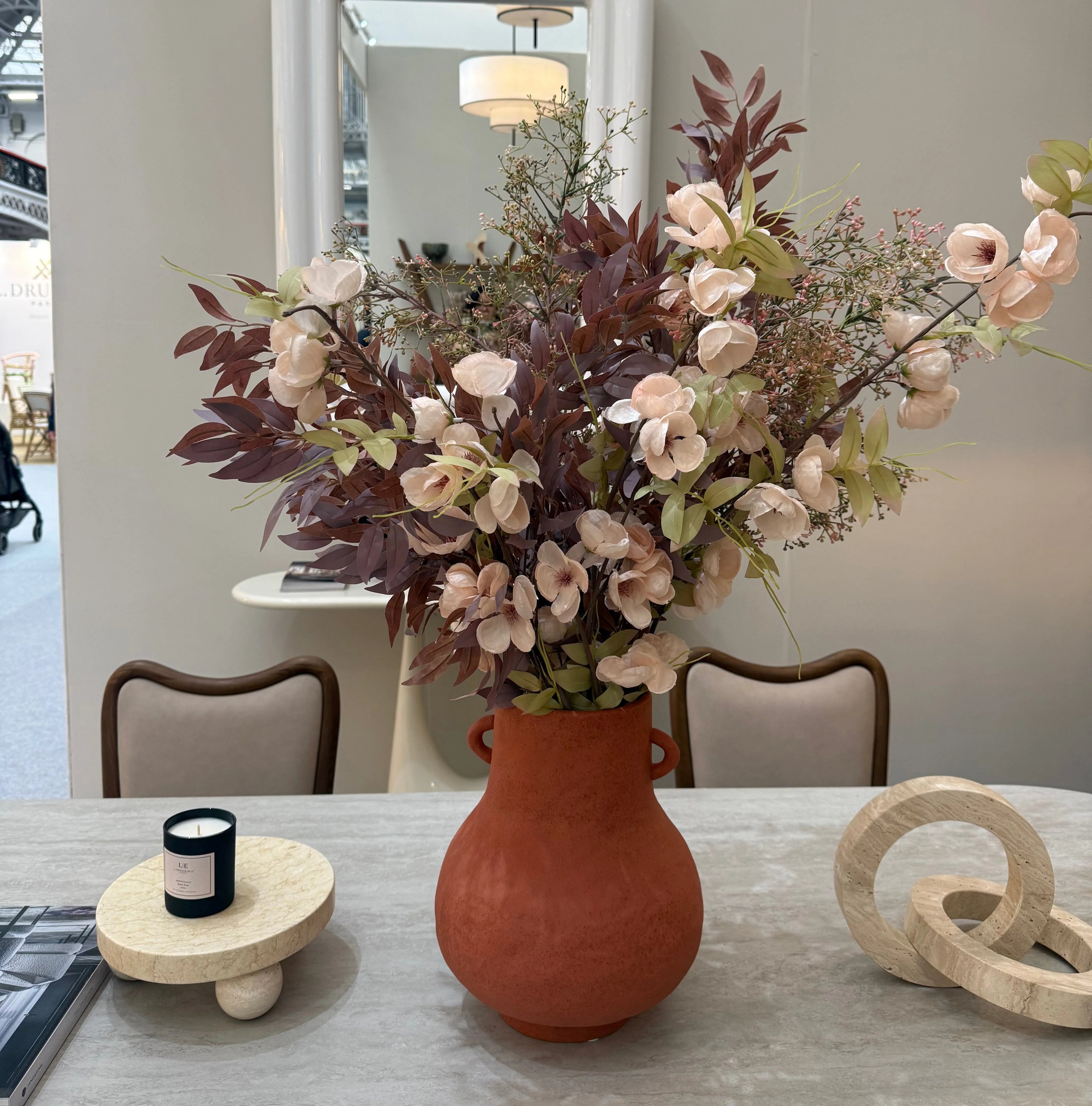 Sirella Terracotta Ceramic Vase