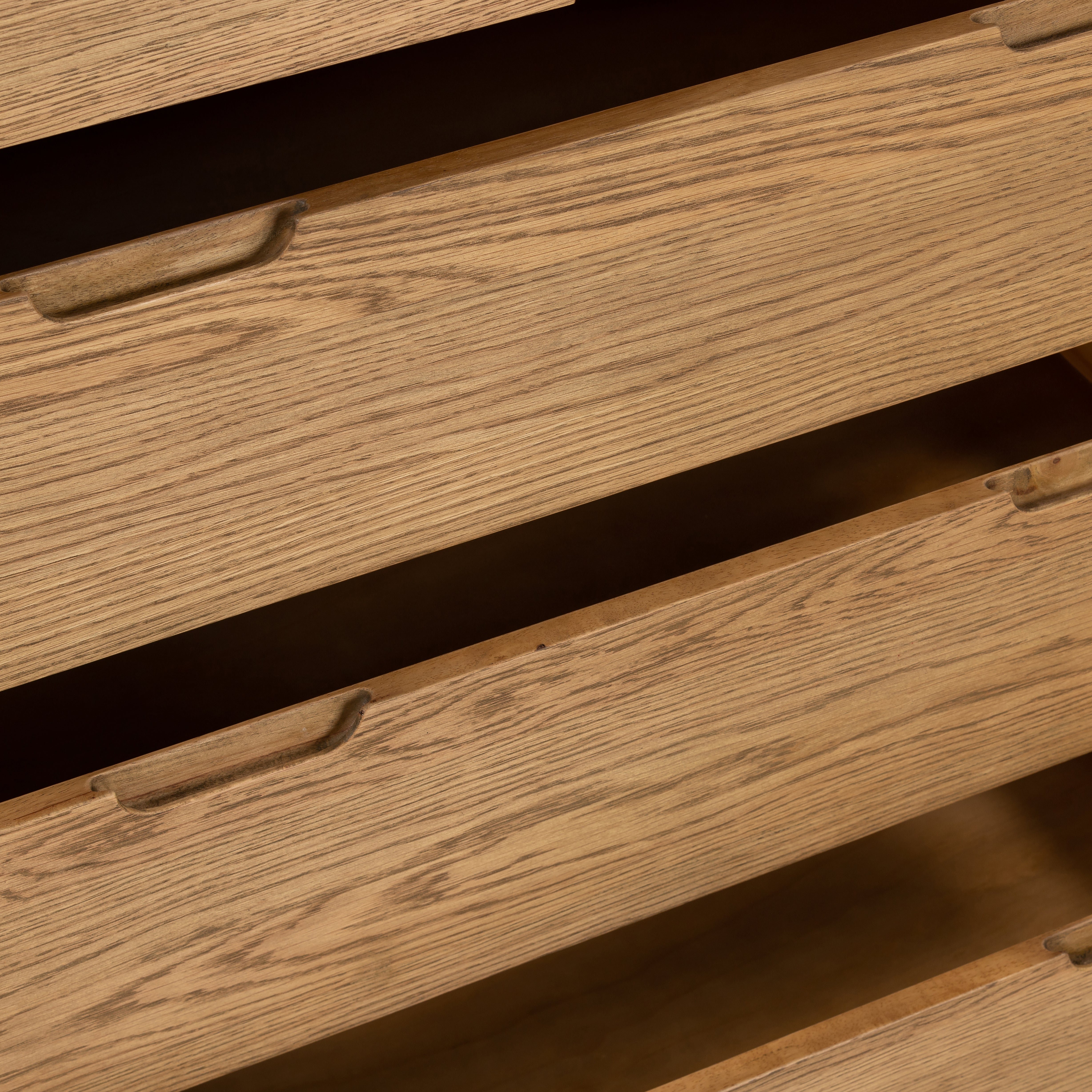 Kingsley Solid Oak Chest 2 Over 3