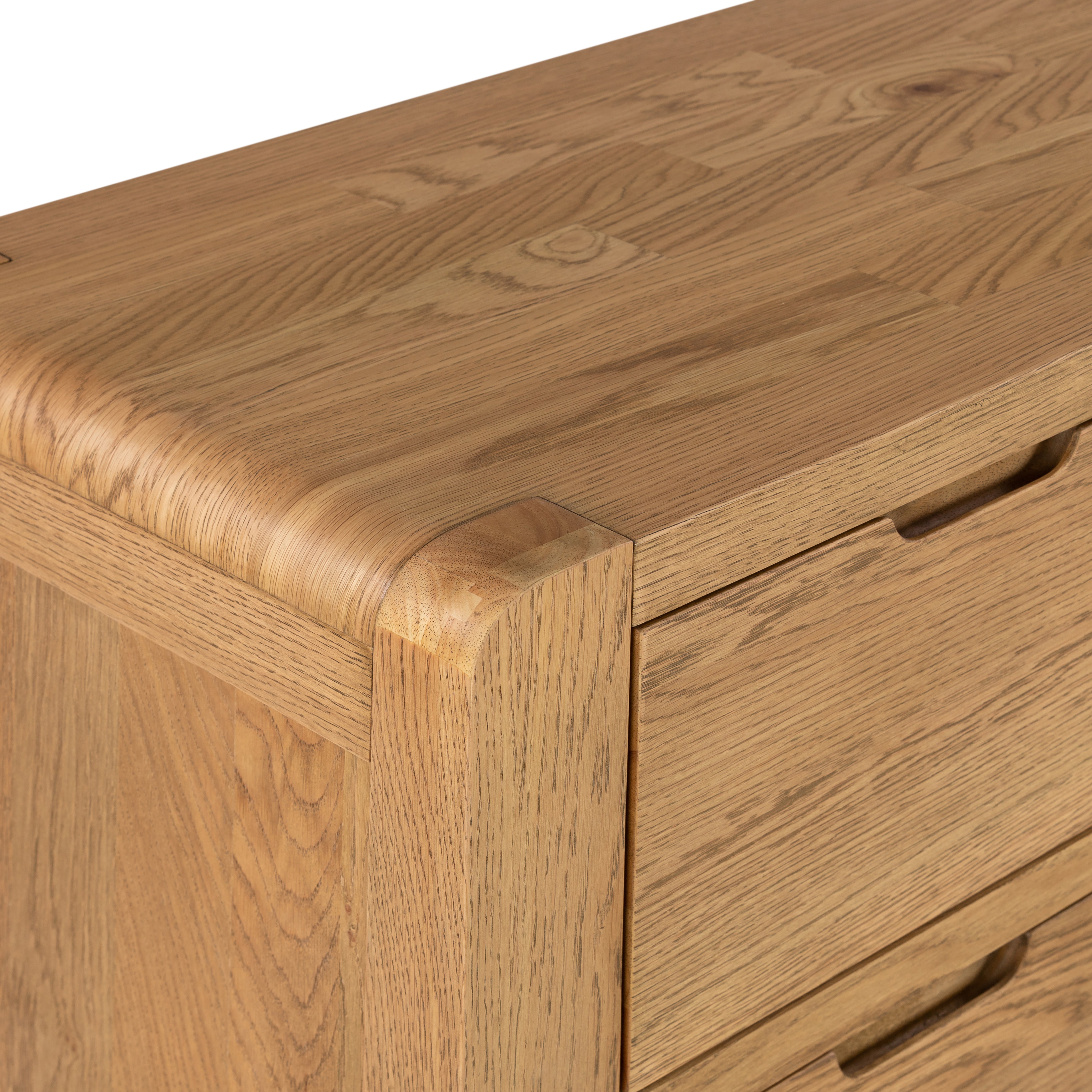 Kingsley Solid Oak Chest 2 Over 3