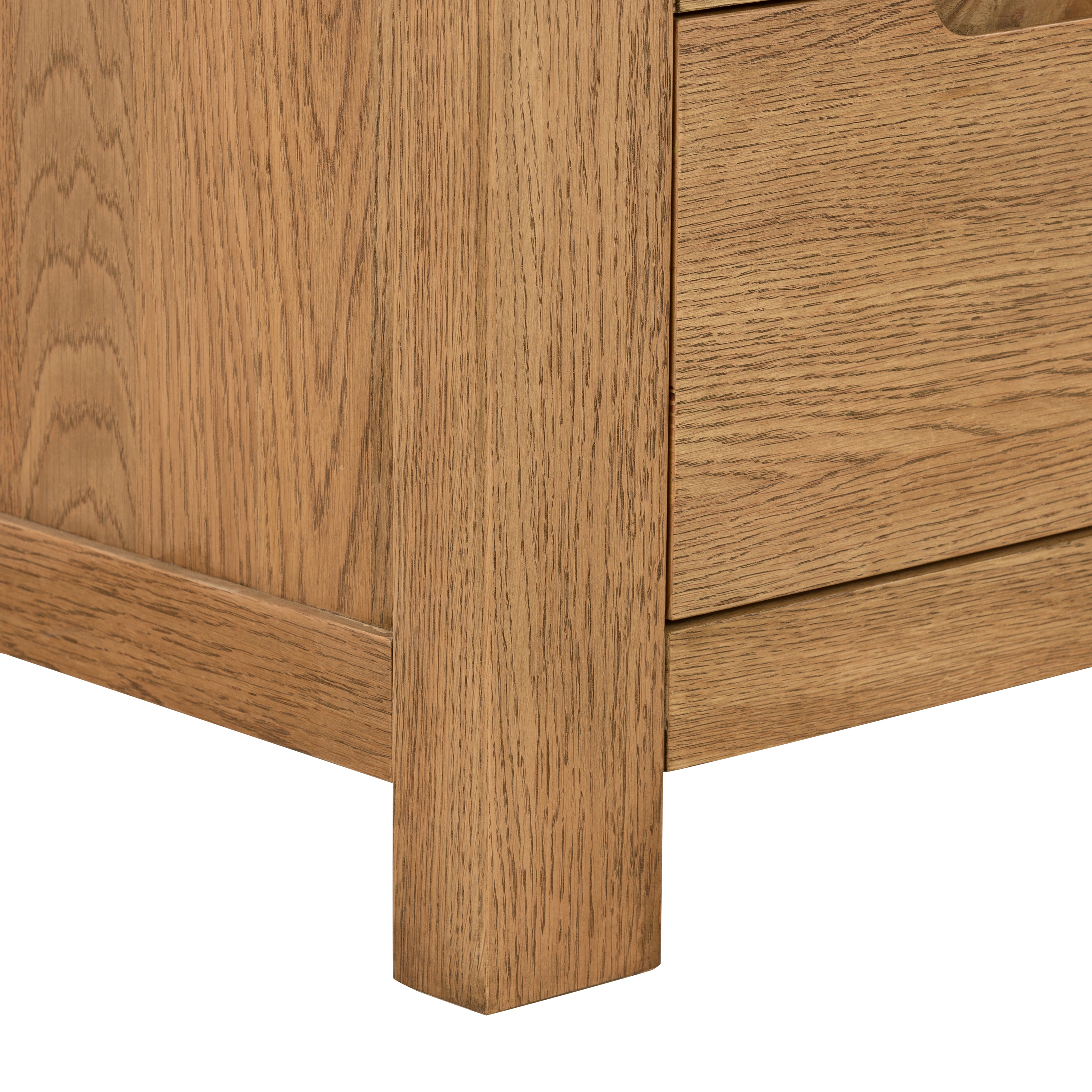 Kingsley Solid Oak Chest 2 Over 3