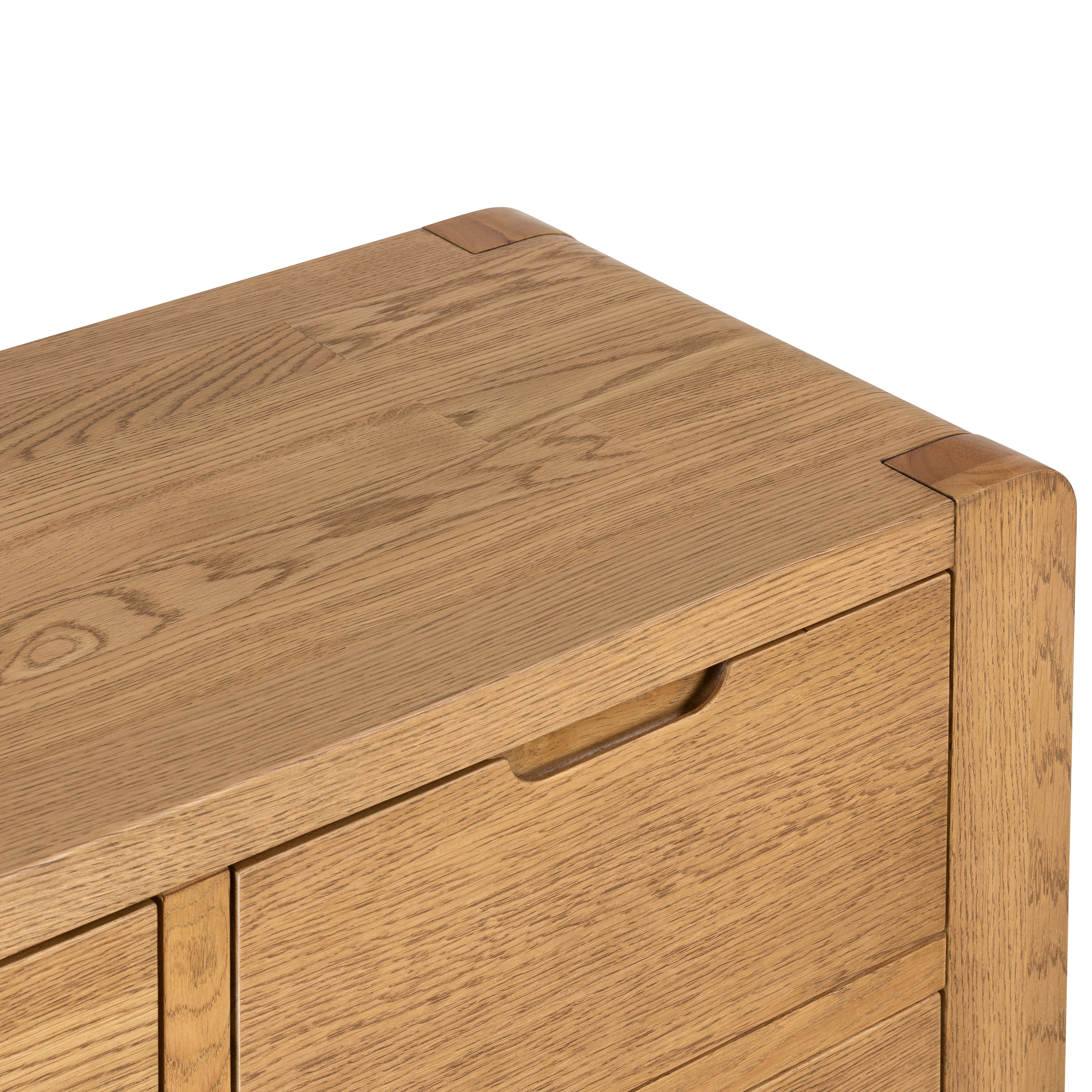 Kingsley Solid Oak Chest 3 Over 4