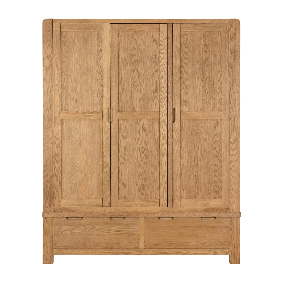 Kingsley Solid Oak Triple Wardrobe
