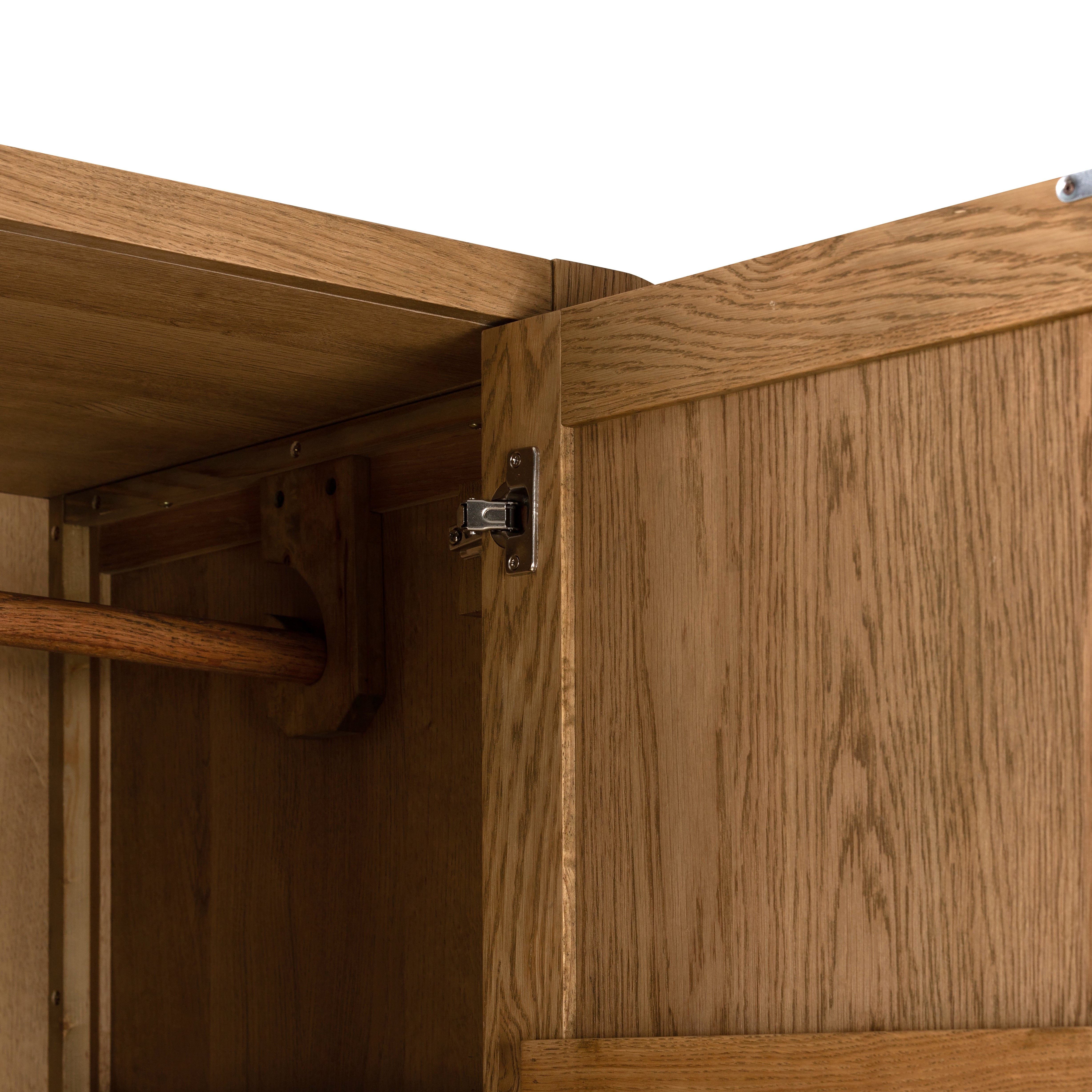 Kingsley Solid Oak Triple Wardrobe