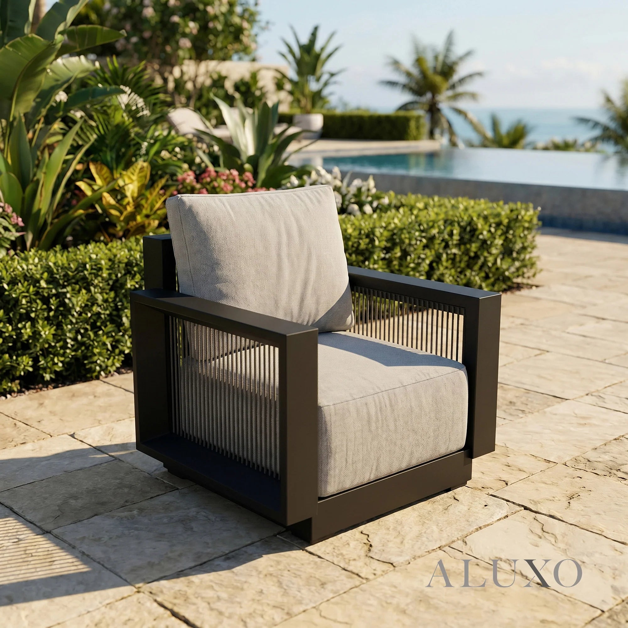 Ikos Outdoor Lounge Set - Onyx - 5 Seater
