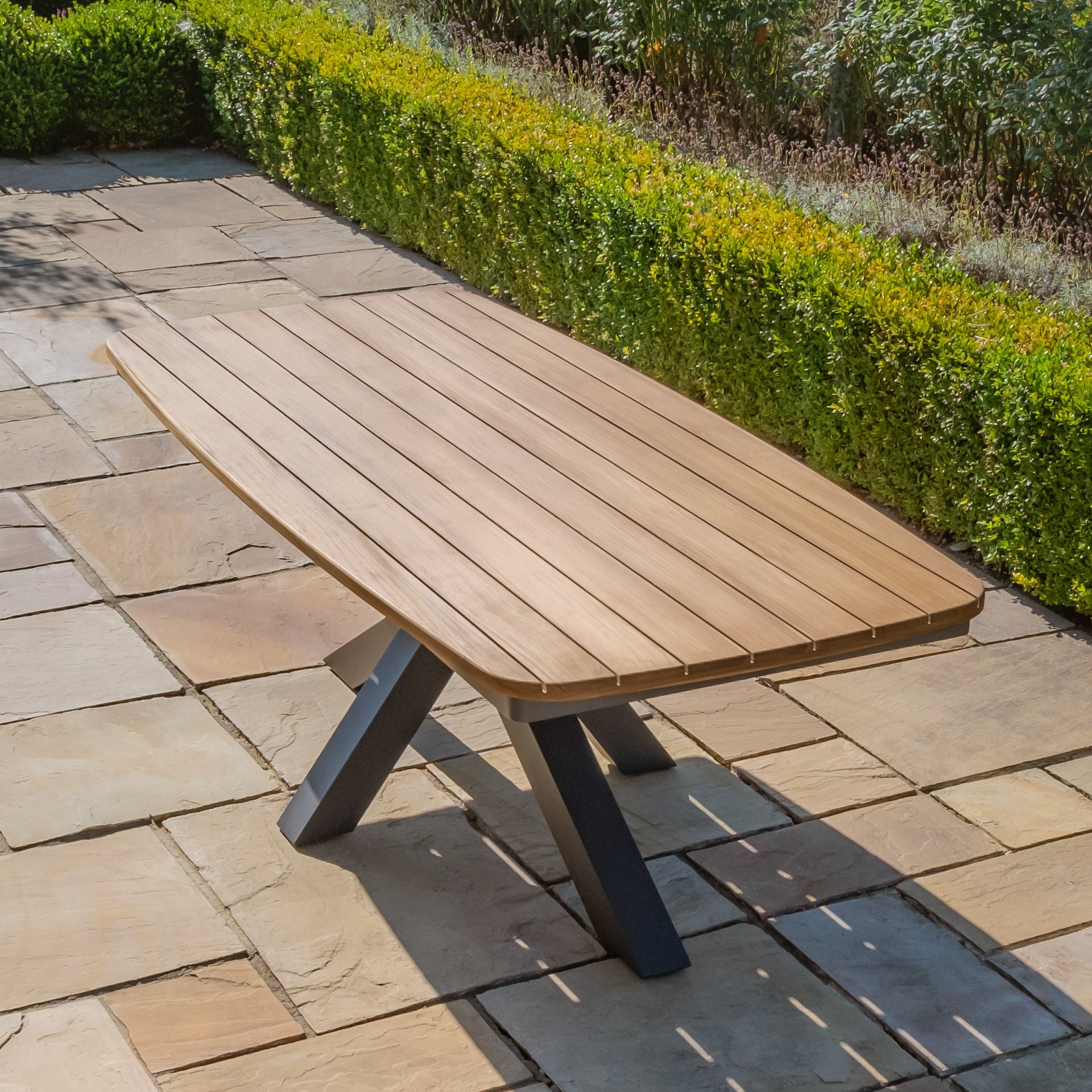 Jakarta Teak Oval Dining Table with Winchester Heritage Dining Chairs