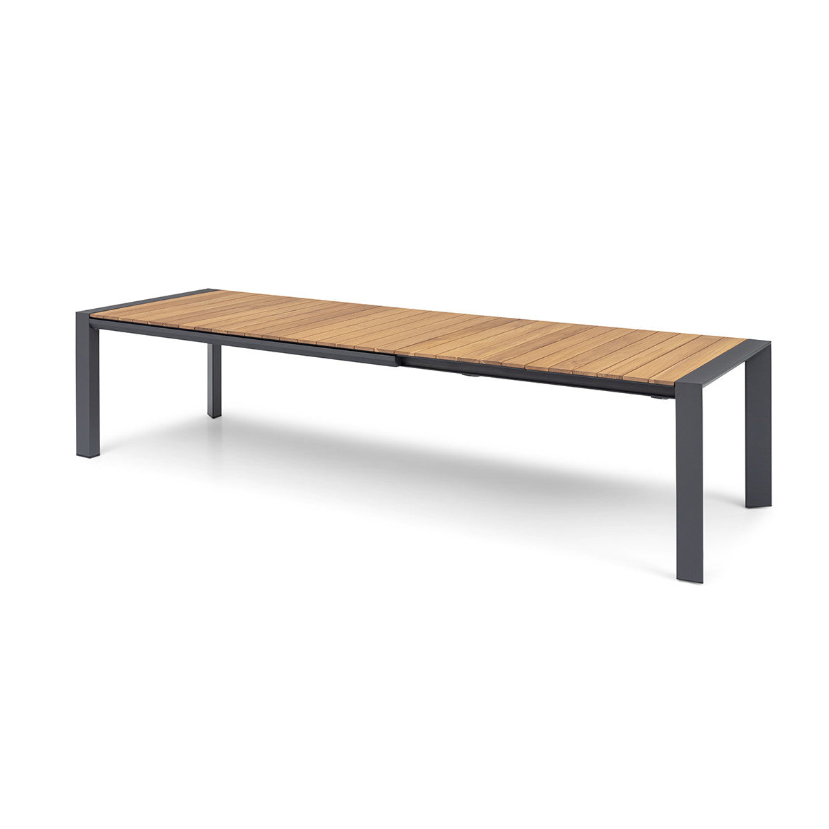 Jakarta Teak Rectangular Extending Dining Table with Oxford Heritage Dining Chairs
