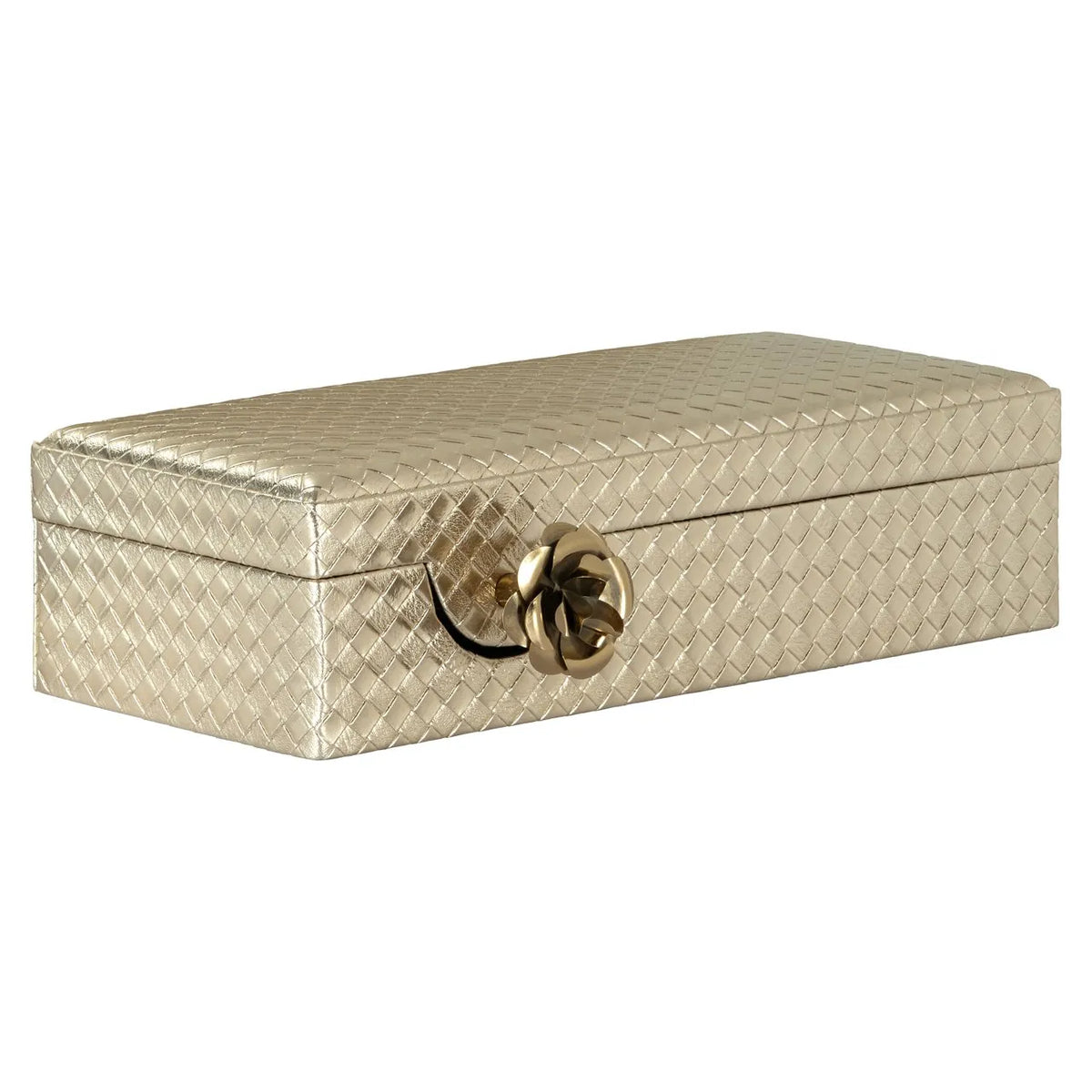 Richmond Interiors Trace Champagne Jewellery Box | Small