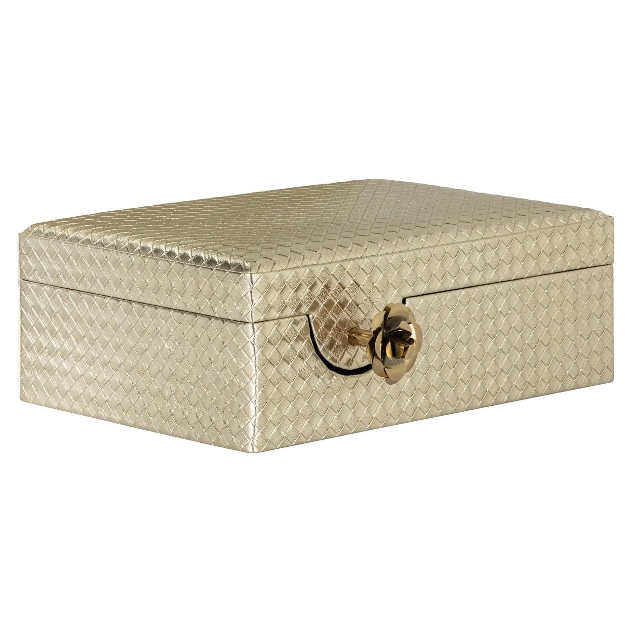 Richmond Interiors Trace Champagne Jewellery Box | Large