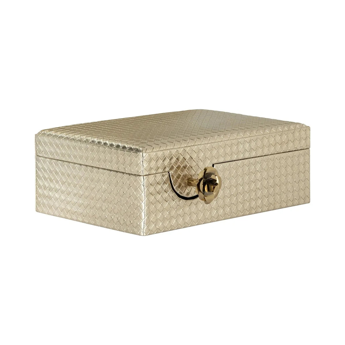 Richmond Interiors Trace Champagne Jewellery Box | Large