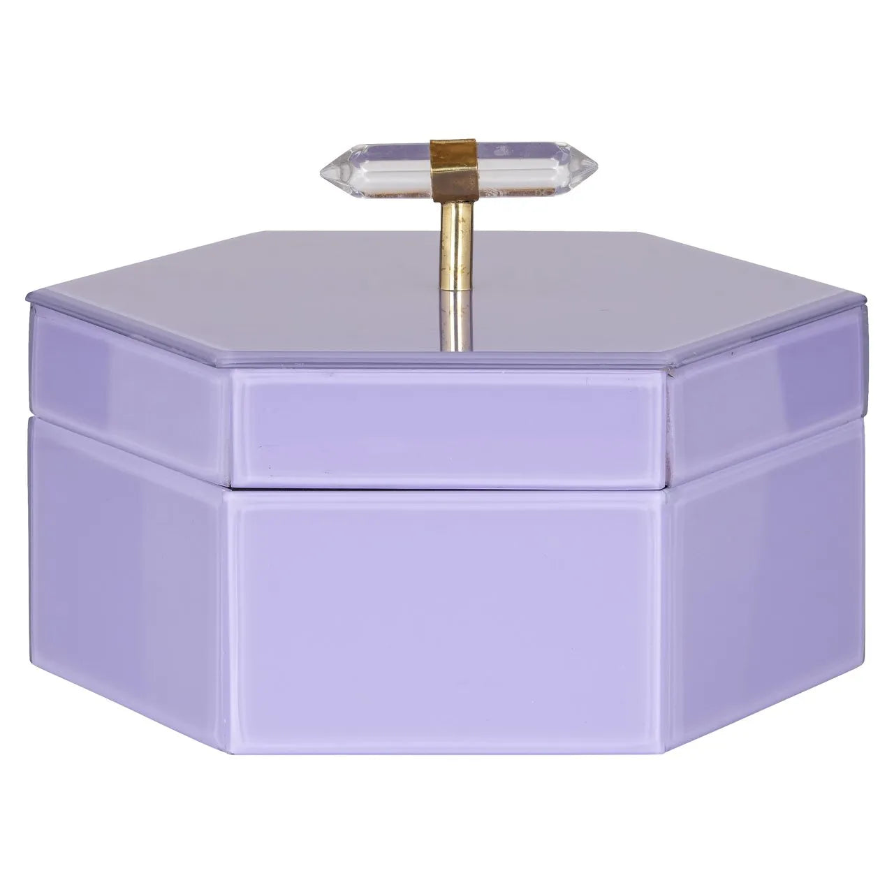 Richmond Interiors Jutta Lilac Decorative Storage Box | Large