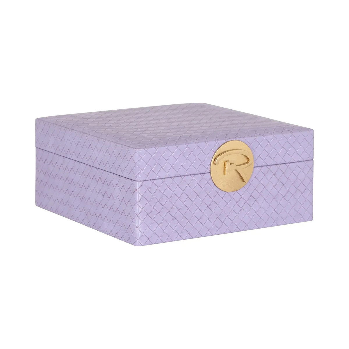 Richmond Interiors Joelle Purple Jewellery Box | Large