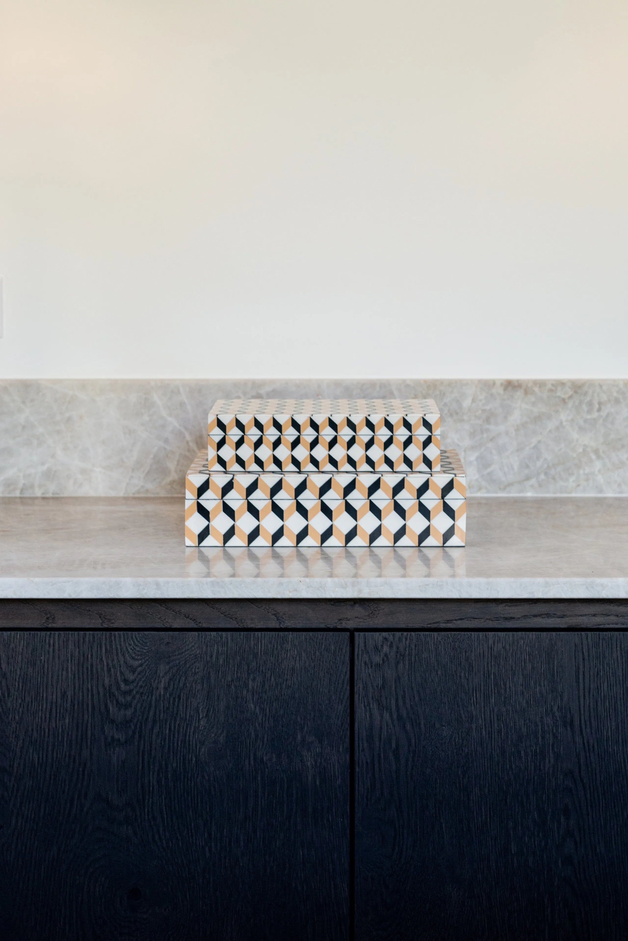 Set Of 2 Richmond Interiors Frences Decorative Storage Box