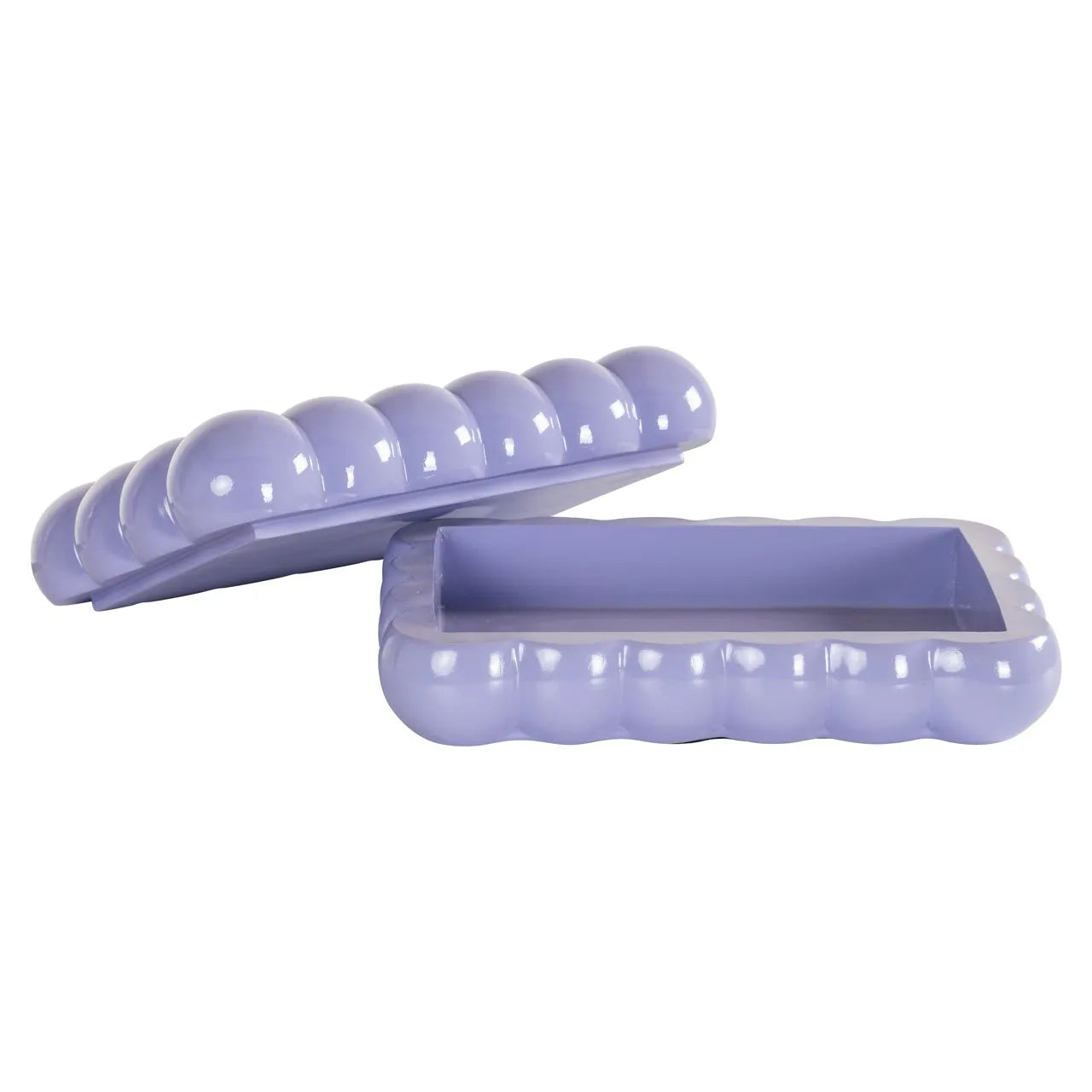 Richmond Interiors Cece Purple Decorative Storage Box | Large