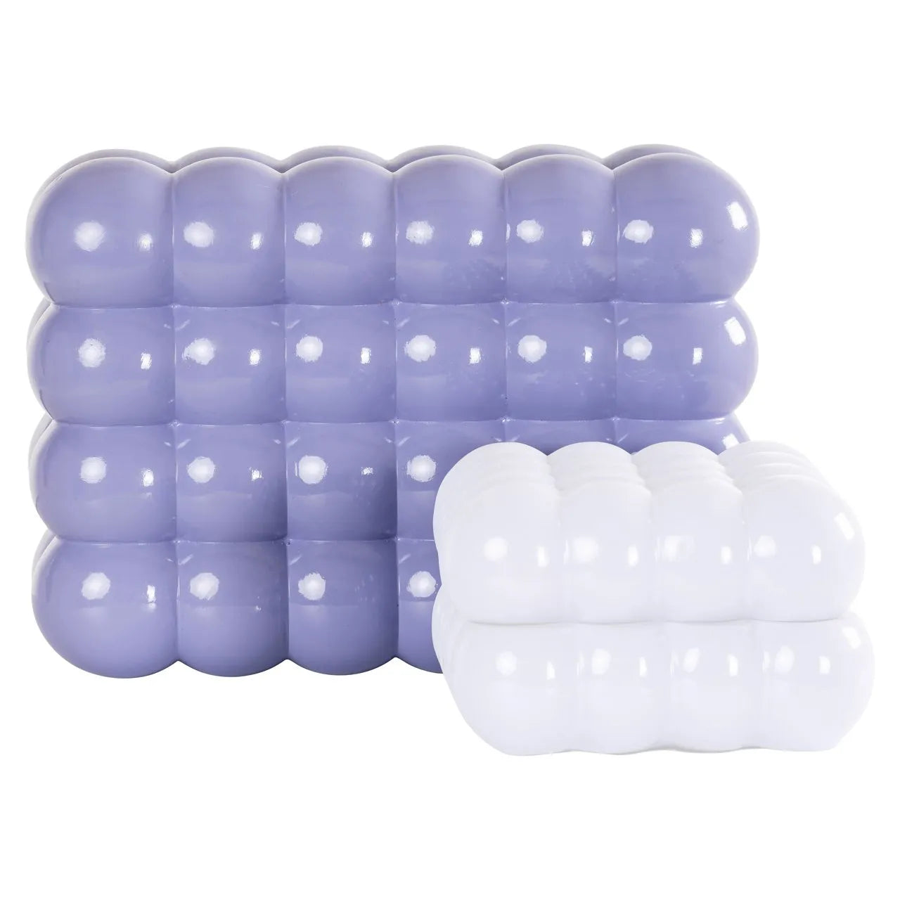 Richmond Interiors Cece Purple Decorative Storage Box | Large