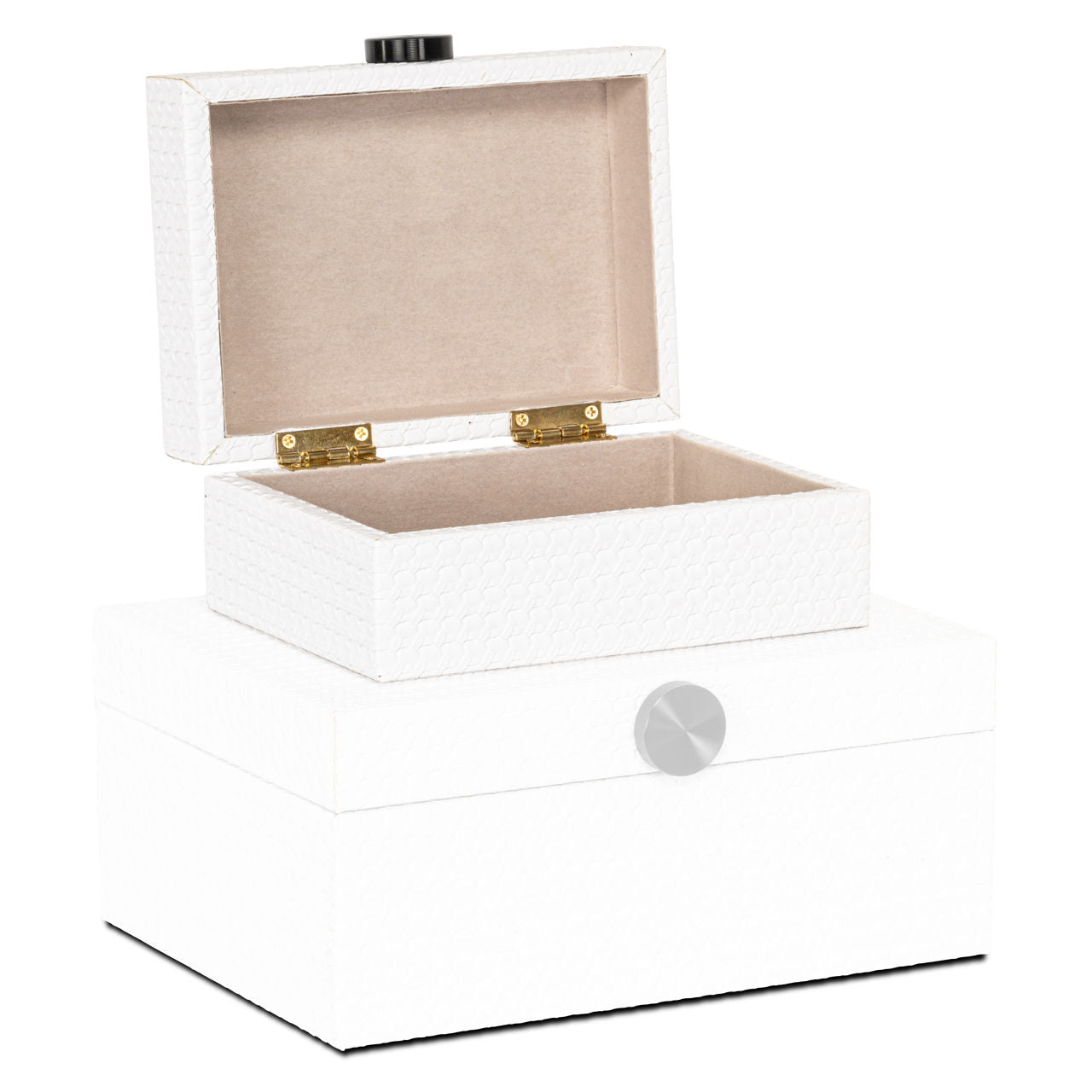 Storage box Myrth white small