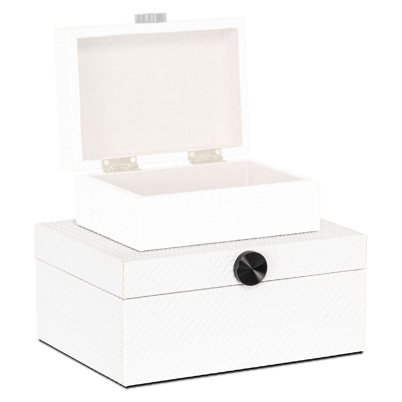 Storage box Myrth white large