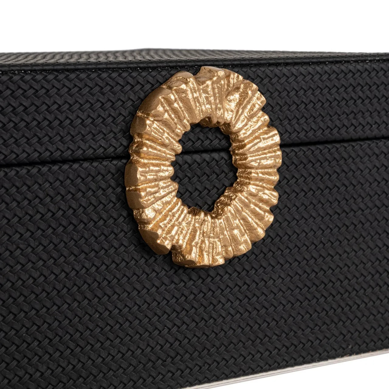Richmond Interiors Amal Black & Gold Storage Box | Large