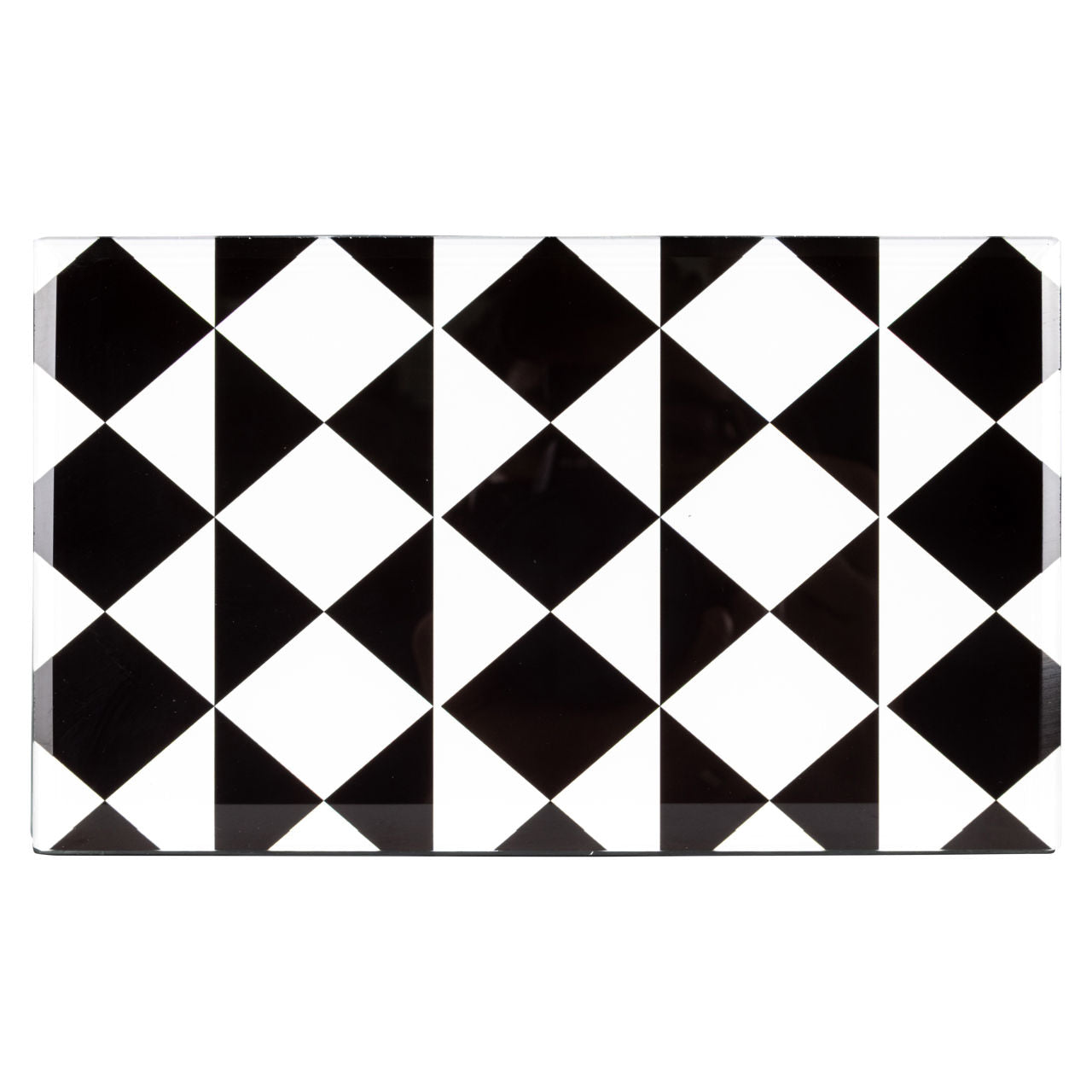 Storage box Silas black/white small