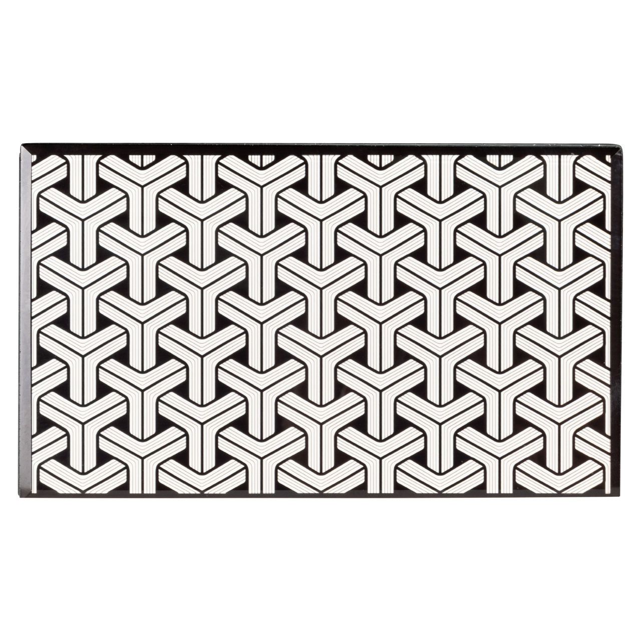 Storage box Feliz black/white small