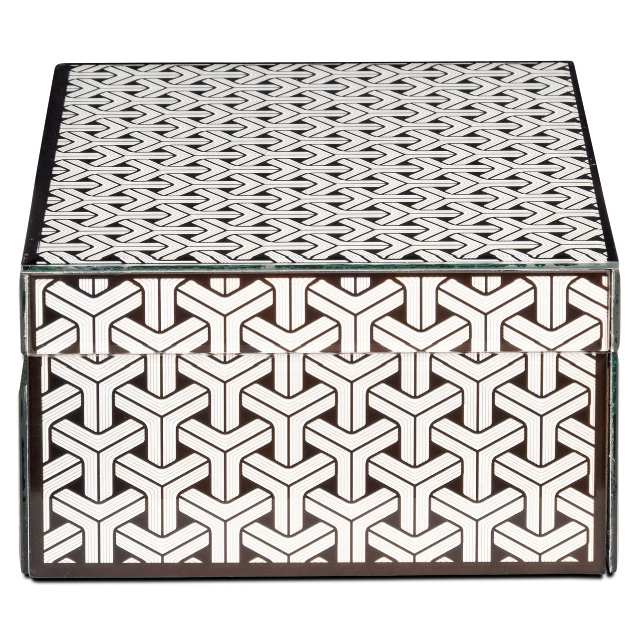 Storage box Feliz black/white large
