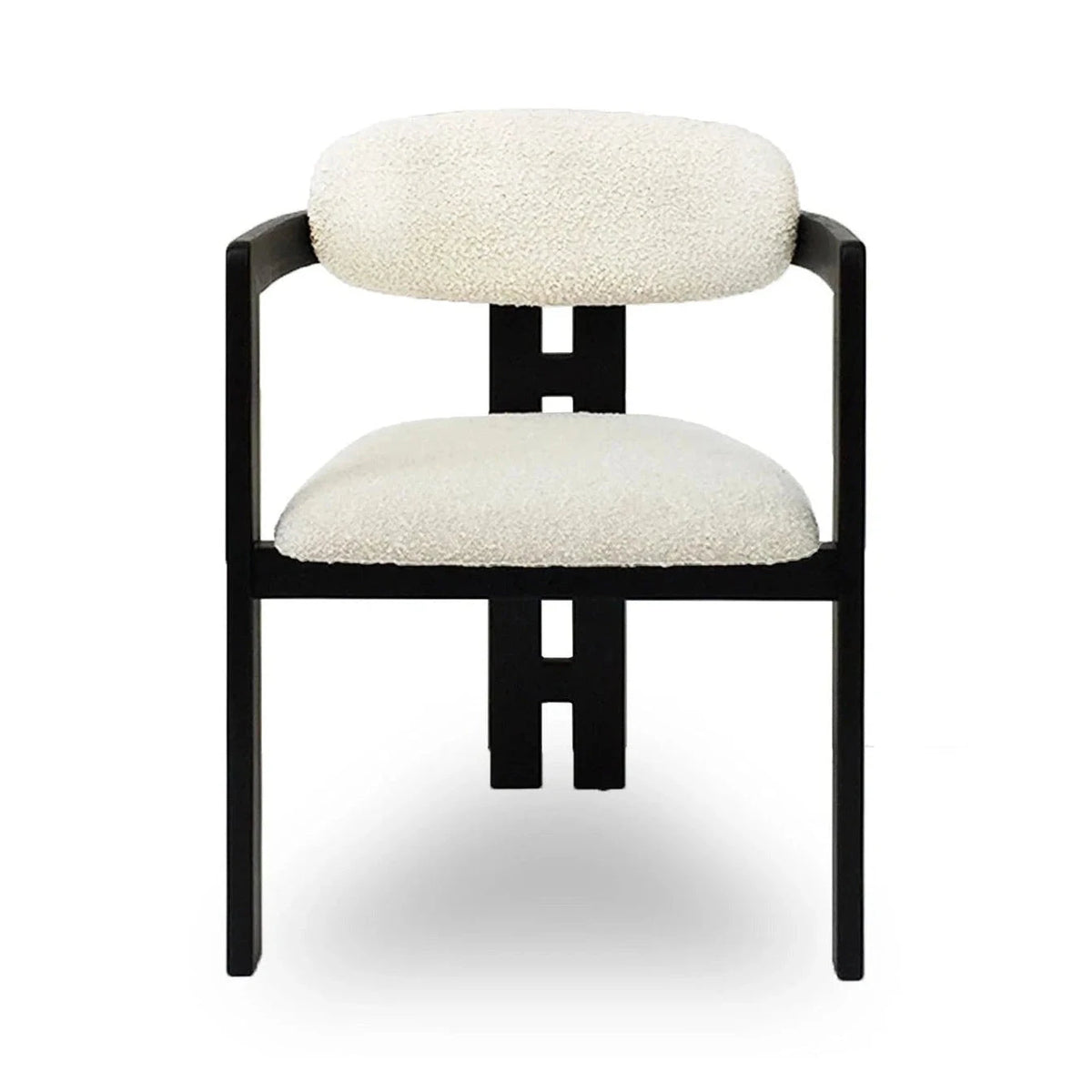 Neo Sand Cream Boucle Dining Chair