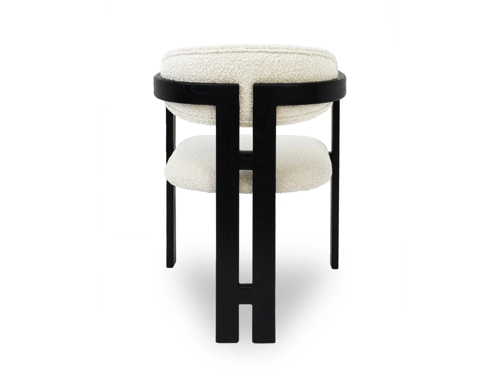 Neo Sand Cream Boucle Dining Chair