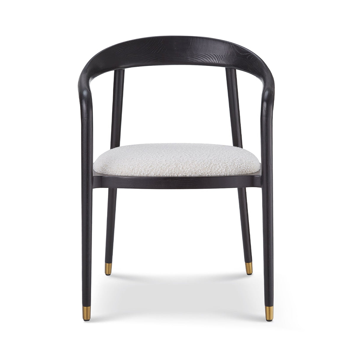Fluid Sand Cream Boucle Dining Chair