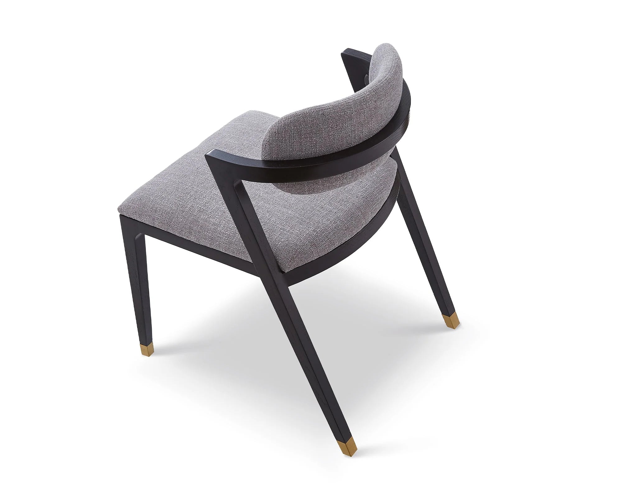 Greta Oscar Ash Linen Look Dining Chair