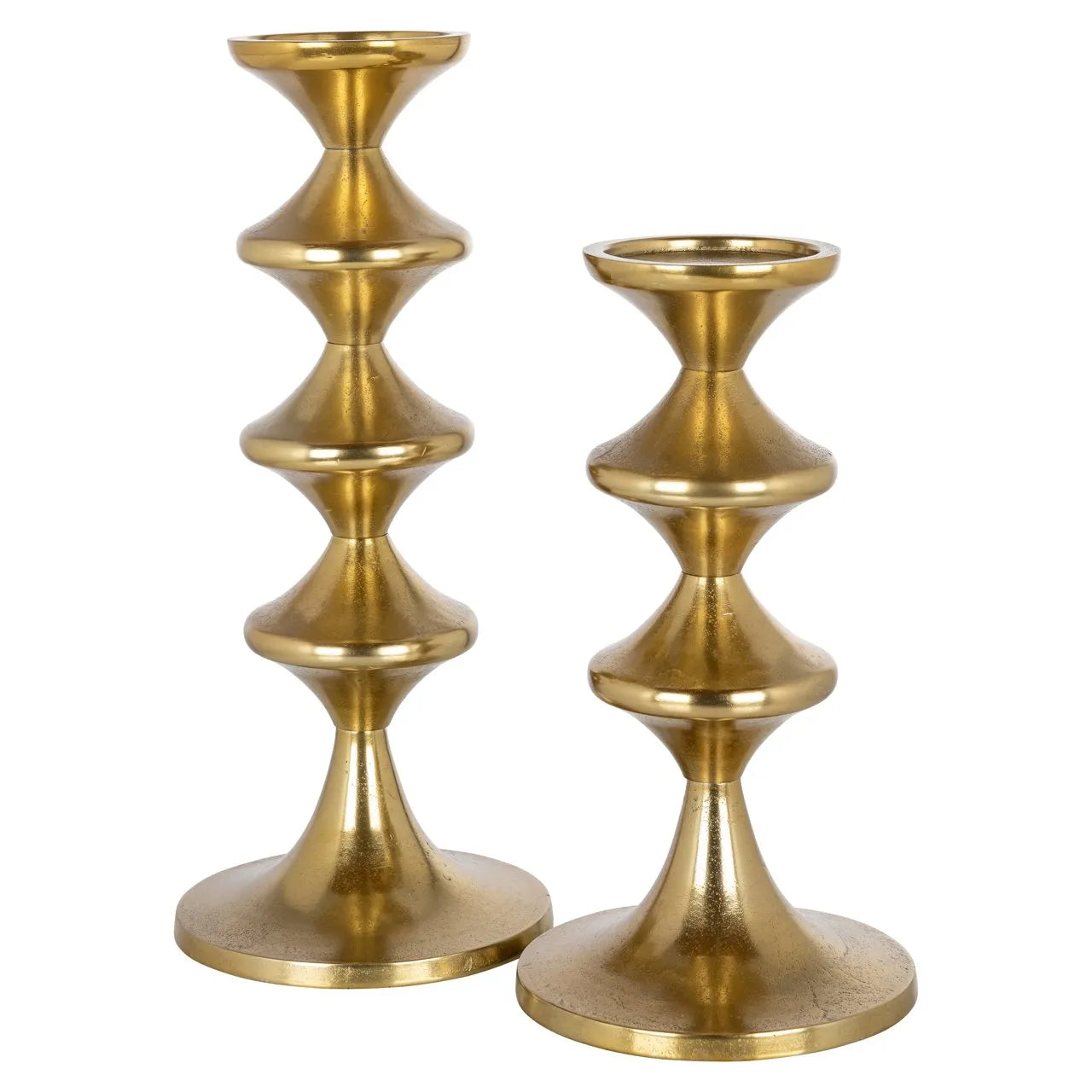 Richmond Interiors Ayden Gold Candlestick Holder Large