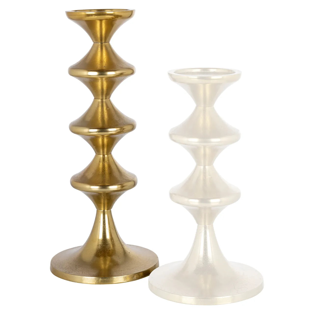 Richmond Interiors Ayden Gold Candlestick Holder Large