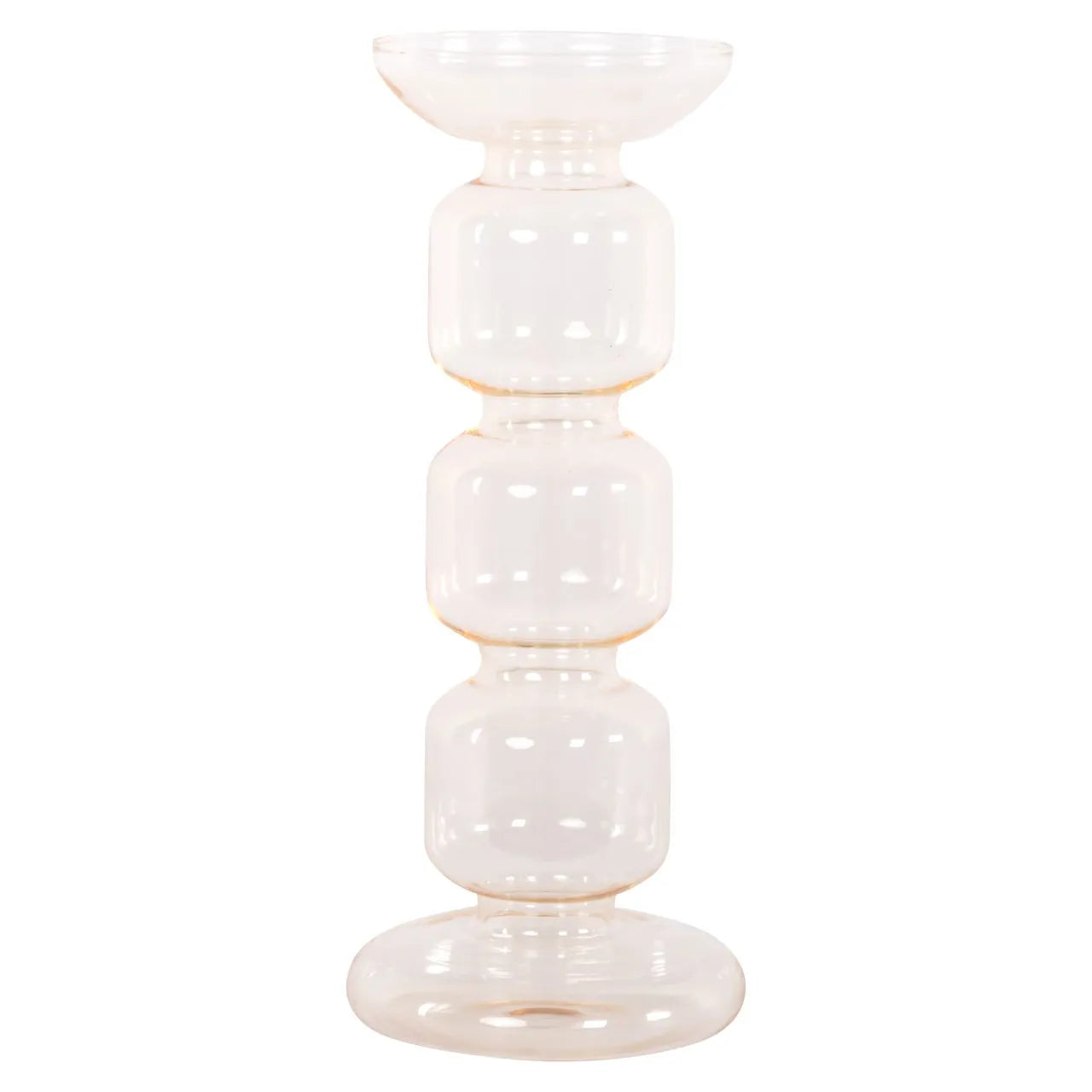 Richmond Interiors Rabia Glass Candle Holder | Small