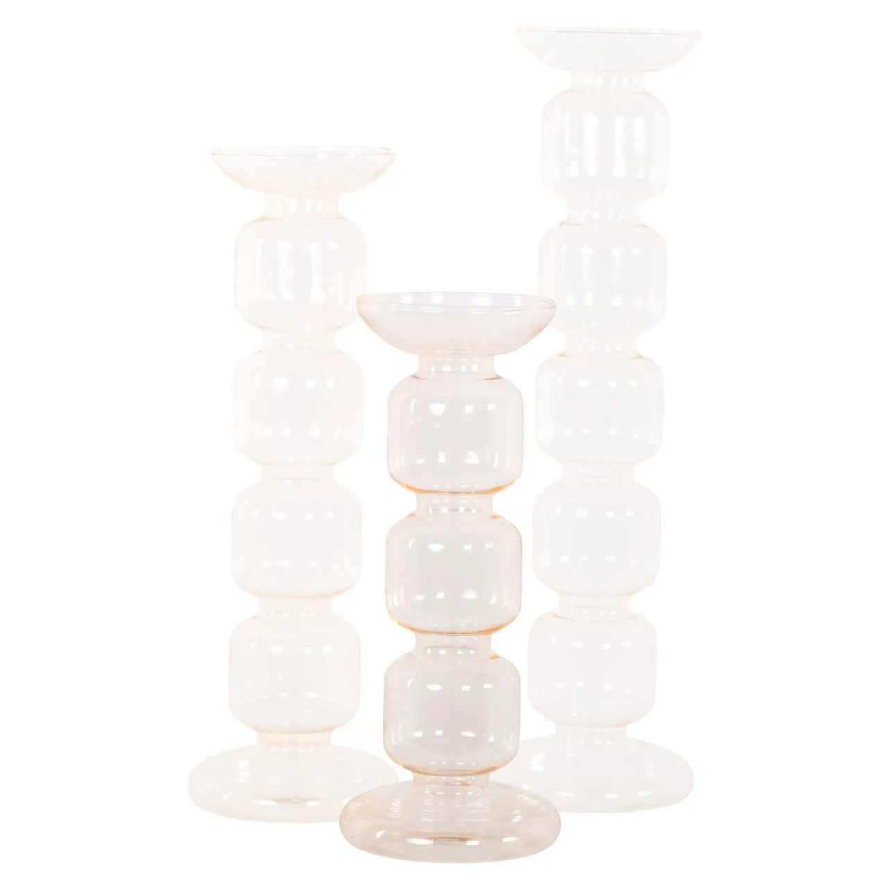 Richmond Interiors Rabia Glass Candle Holder | Small